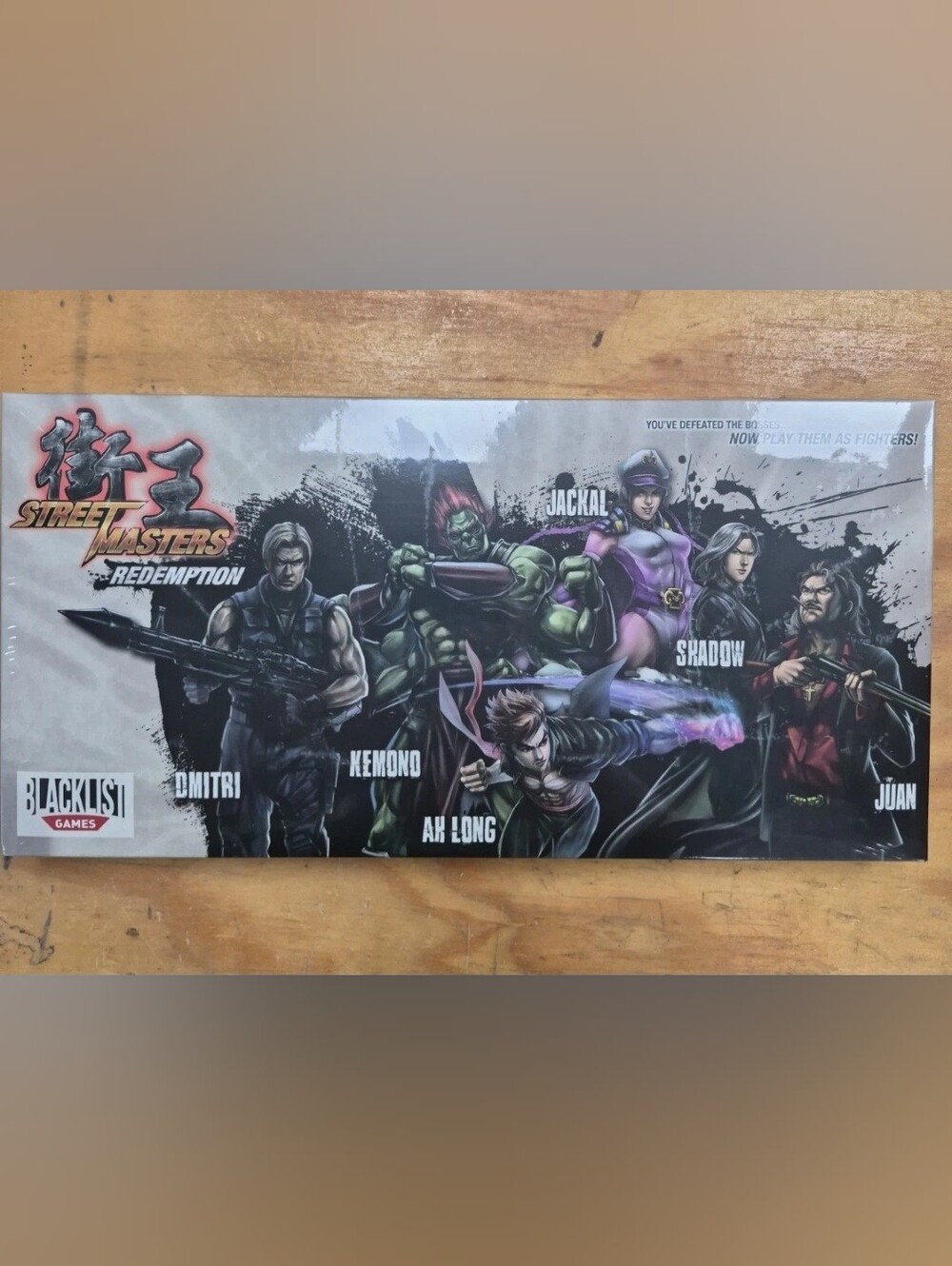 Street Masters Board Game - REDEMPTION I - NEW Expansion Pack Blacklist Games